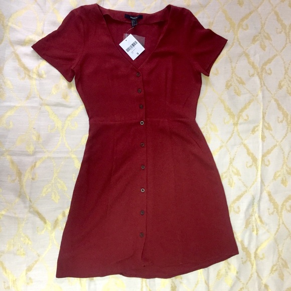 Red Woven Dress - Picture 1 of 2